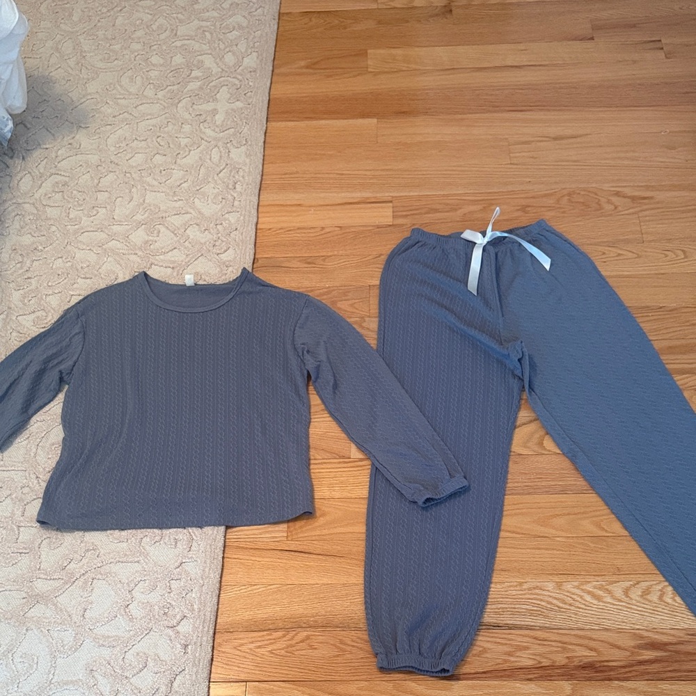 Marshalls Gray Women's Pajama Set